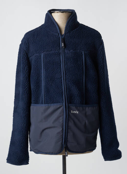 Veste casual bleu FORÉT pour homme