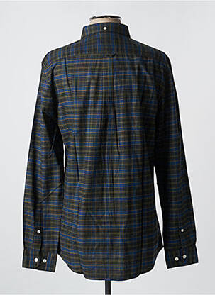 Chemise manches longues manches longues bleu FARAH homme
