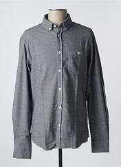 Chemise manches longues gris OLOW pour homme seconde vue