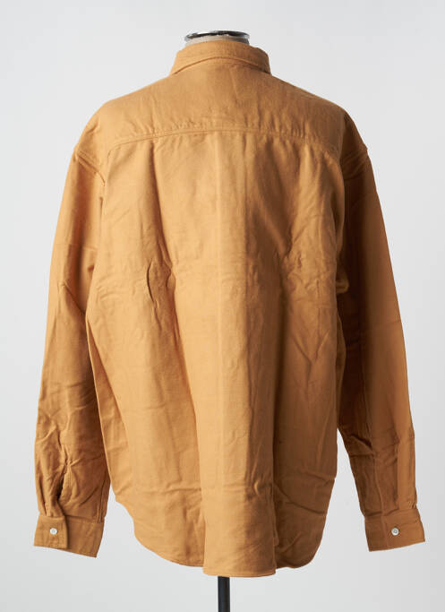 Chemise manches longues beige LA PAZ pour homme