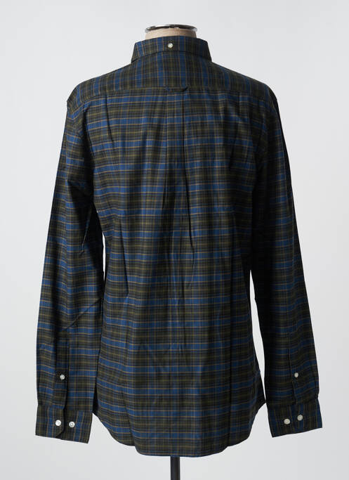 Chemise manches longues bleu FARAH pour homme