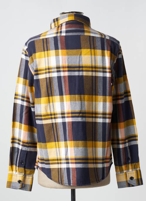 Chemise manches longues bleu SEBAGO pour homme