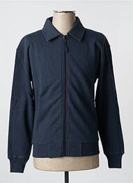 Veste casual resserrée sur le bas bleu BLOTTER ATELIER homme