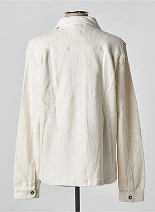 Veste casual fermeture boutonnée sur le devant beige LES GARCONS FACILES homme