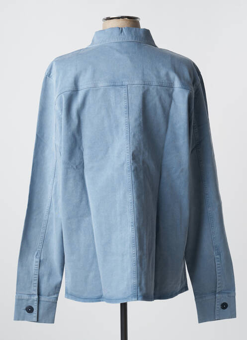 Chemise manches longues bleu BLOTTER ATELIER homme