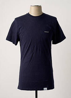 T-shirt stretch manches courtes bleu EDMMOND STUDIOS homme