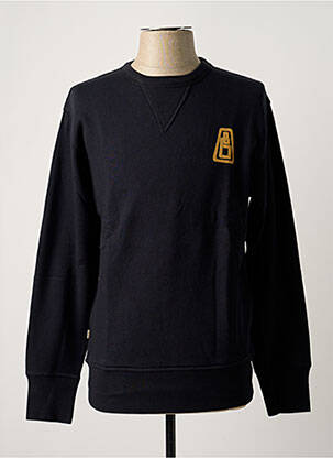 Sweat-shirt stretch manches longues noir BELLEROSE homme
