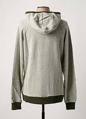 Sweat-shirt à capuche poches manches longues gris BASK IN THE SUN homme
