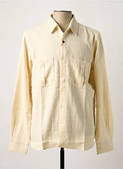 Chemise manches longues beige KARDO pour homme seconde vue