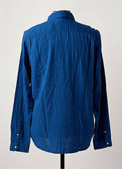 Chemise manches longues bleu MAISON SCOTCH pour homme seconde vue