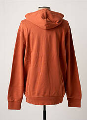 Sweat-shirt à capuche orange EDWIN pour homme seconde vue