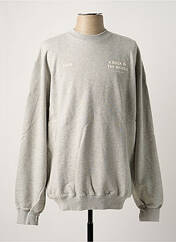 Sweat-shirt gris FORÉT pour homme seconde vue