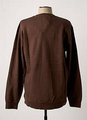 Sweat-shirt marron EDWIN pour homme seconde vue