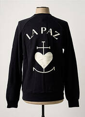 Sweat-shirt noir LA PAZ pour homme seconde vue