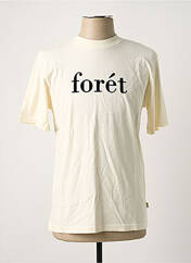 T-shirt beige FORÉT pour homme seconde vue