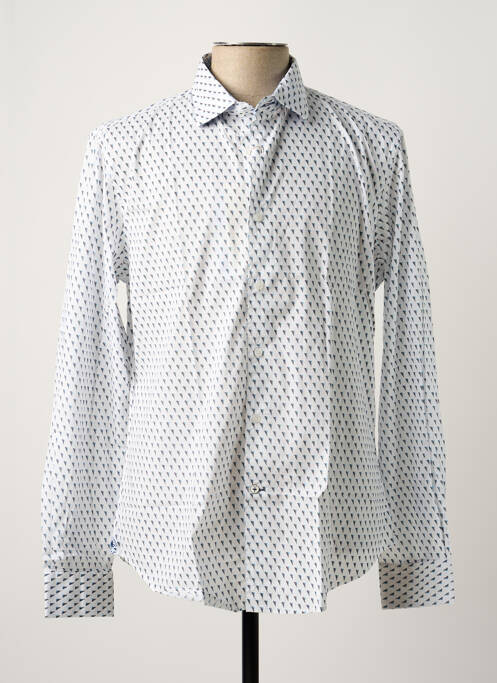 Chemise manches longues blanc GANESH pour homme