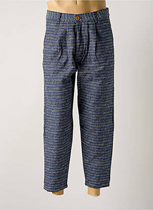 Pantalon 7/8 taille haute taille haute bleu OLOW homme