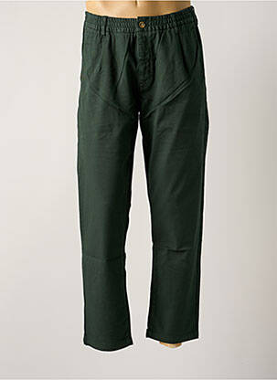 Pantalon chino stretch taille normale vert MAISON LABICHE homme