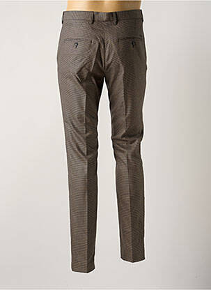 Pantalon slim stretch taille normale marron DSTREZZED homme