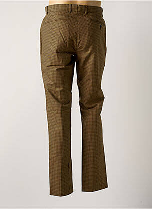 Pantalon chino tissage popeline taille normale marron BELLEROSE homme