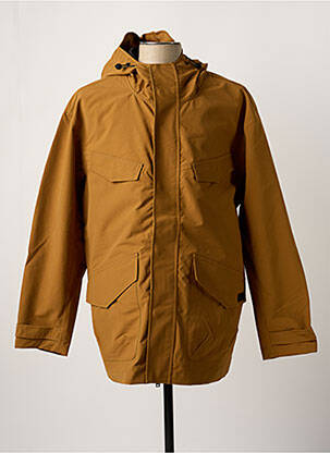 Parka manches longues a capuche marron EDWIN homme