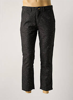 Pantalon 7/8 tissage chiné taille normale gris HYMN homme