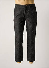 Pantalon 7/8 tissage chiné taille normale gris HYMN homme