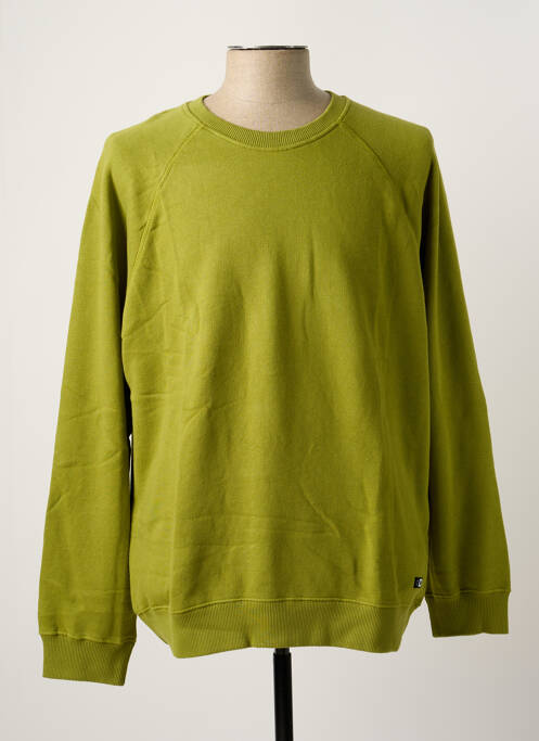 Sweat-shirt vert EDWIN pour homme