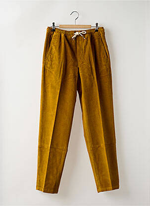 Pantalon chino stretch taille normale marron MAISON LABICHE homme