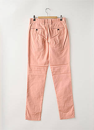 Pantalon chino stretch taille normale rose GANESH homme