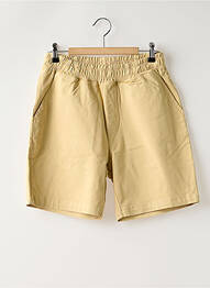 Bermuda taille élastique taille normale beige BLOTTER ATELIER homme