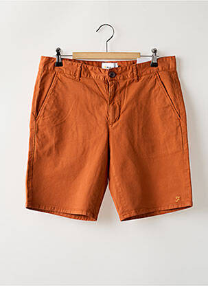 Bermuda stretch taille normale orange FARAH homme