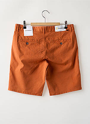 Bermuda stretch taille normale orange FARAH homme
