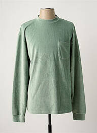 T-shirt stretch manches longues vert LA PAZ homme