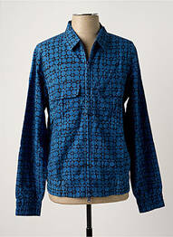 Veste casual resserrée sur le bas bleu KARDO homme