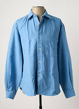Chemise manches longues manches longues bleu LA PAZ homme