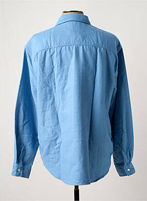 Chemise manches longues manches longues bleu LA PAZ homme