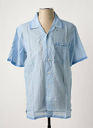 Chemise manches courtes poches bleu KARDO homme