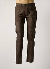 Pantalon chino marron DSTREZZED pour homme seconde vue