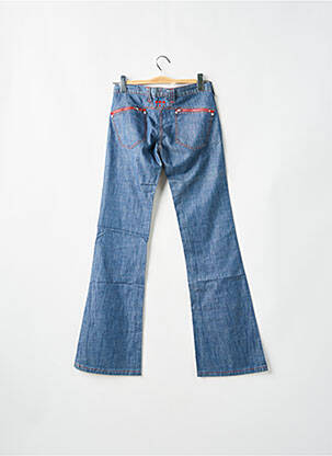 Jean coupe flare taille basse taille basse bleu LA BRIGADA INTERNACIONAL femme