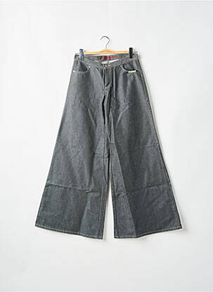 Jean coupe flare taille basse taille basse bleu LA BRIGADA INTERNACIONAL femme