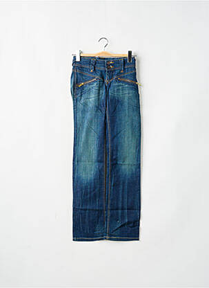 Jeans coupe droite stretch taille basse bleu LEVI'S femme