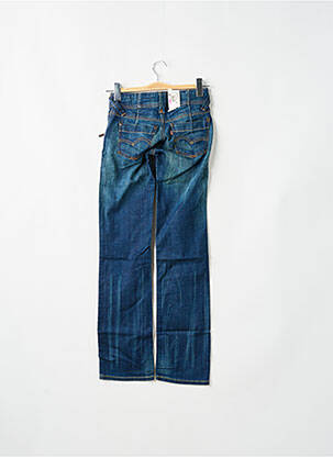 Jeans coupe droite stretch taille basse bleu LEVI'S femme