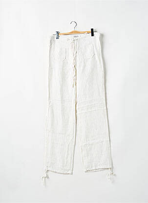 Jeans coupe droite taille basse taille basse blanc LOIS femme