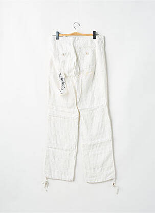 Jeans coupe droite taille basse taille basse blanc LOIS femme