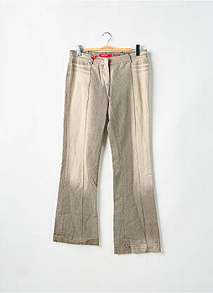 Jean coupe flare stretch taille basse beige MISS SIXTY femme