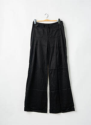 Pantalon flare taille à pinces taille haute noir MISS SIXTY femme
