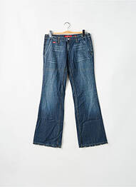 Jeans bootcut stretch taille basse bleu MISS SIXTY femme