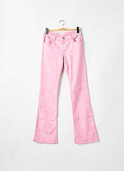 Pantalon flare rose MISS SIXTY pour femme seconde vue