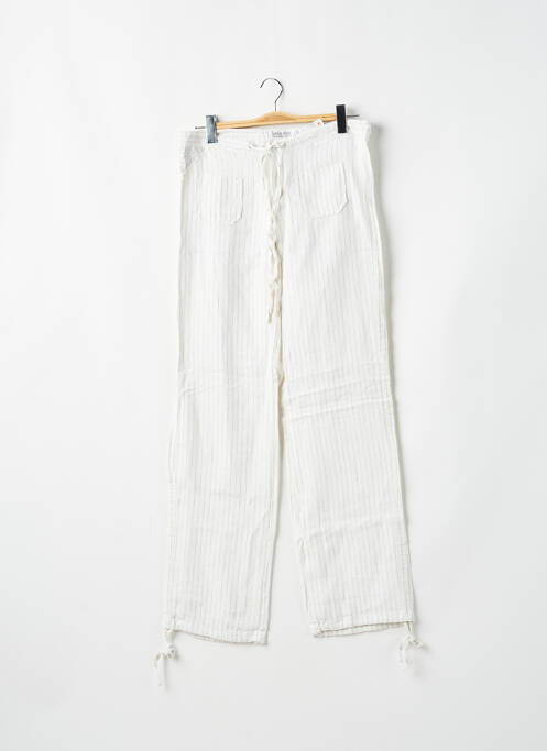 Jeans coupe droite taille basse taille basse blanc LOIS femme